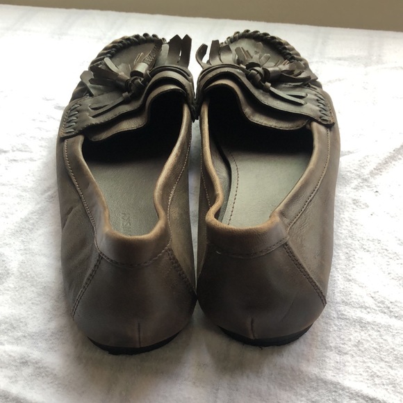 $178 B.Makowsky brown leather moccasin shoes women’s 10 M BF Trixie style - Picture 4 of 7